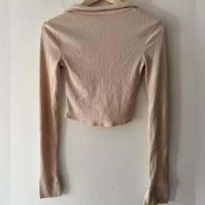 Out From‎ Under (Urban Outfitters) Ribbed Knit Cropped Button Cardigan thumbnail 3