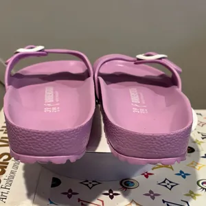 Birkenstock Madrid Big Buckle EVA Sandals in Mauve thumbnail 8