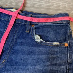 Madewell The High-Rise Slim Boyjean in Medium Blue Wash Style‎ s 26 thumbnail 5