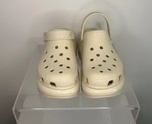 CROCS Classic Clog in Cream thumbnail 1