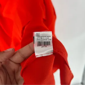 Yumi Kim Over The Edge Dress Vibrant Red Tie Front‎ Cutout Mini Size XS thumbnail 8