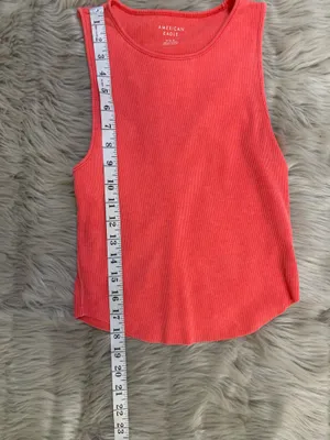 American Eagle Ribbed Tank Top Medium thumbnail 5