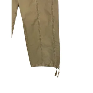 Abercrombie & Fitch Khaki Cargo Capri Pants Women Y2K Grunge Utility Low Rise thumbnail 4