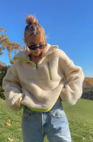 Starfit Fleece Quarter Zip Pullover thumbnail 1