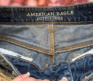 American Eagle Hi-Rise Festival Jean Shorts thumbnail 3