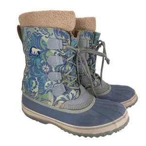 Sorel 1964 Pac Floral Waterproof Winter Boots Size 9 thumbnail 1