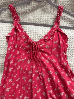 American Eagle Floral Dress thumbnail 1