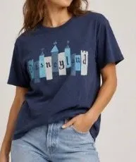 Disneyland Navy Blue Graphic T-Shirt thumbnail 1