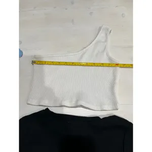 Crop Top Bundle: garage Ribbed, Cami, Angel Graphic, one shoulder S‎ thumbnail 6