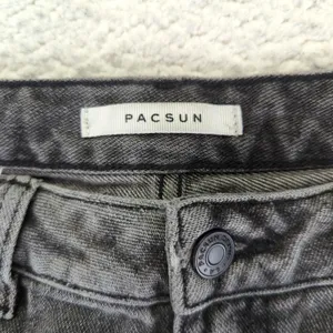 PacSun '90s Boyfriend Jeans Loose Baggy Black Distressed Women's‎ 27 Rigid Denim thumbnail 7