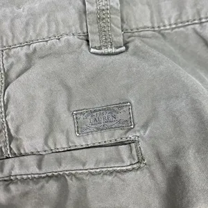 Lauren Ralph Lauren Shorts Womens 10 Green Chino Cotton Patch Pockets‎ Casual thumbnail 7