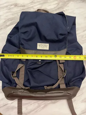 Wenzel Navy Blue Hiking Camping Backpack Outdoor Travel Daypack thumbnail 10