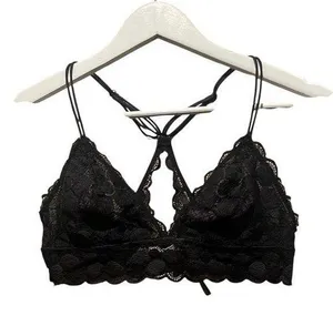 Aerie Women’s Black Lace Bralette Size Medium thumbnail 1