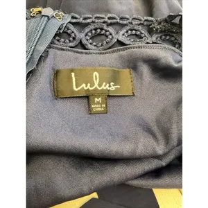 Lulus Any‎ Sway Shape or Form Navy Lace Halter Dress -Medium thumbnail 7