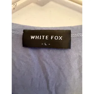 White Fox Womens Short Sleeve Crew Neck Tee Dusty Blue Jersey T-Shirt Large 302 thumbnail 3