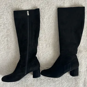 AGL black Loretta velour suede boots size 38 7 thumbnail 4