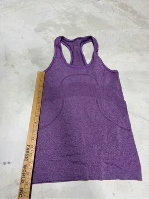 Lululemon swiftly tech purple Racerback tank top thumbnail 3