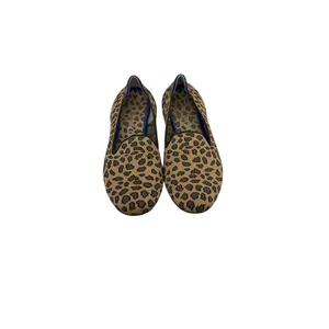 Rothy's The Loafer Retired Cheetah Pattern Brown Flats Size Women's 7.5 thumbnail 2