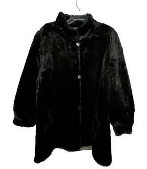 J. Percy for Marvin Richards Reversible‎ Faux Fur Coat thumbnail 1