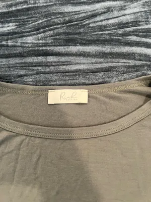 Casual Olive Green Long Sleeve Top Size L thumbnail 2