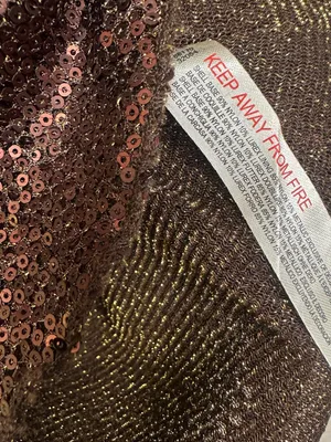 NWT Free People Intimately Late Night Disco Layering Top Sequin Hot Fudge Brown thumbnail 6