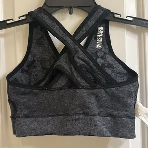Gymshark Adapt Camo Seamless Sports Bra Black Size Small thumbnail 11