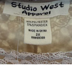 ROMANTIC Lace Crochet Tunic Top Bohemian, elegant, festival cottagecore thumbnail 6