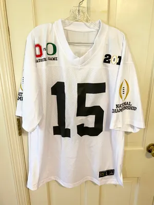Ohio State University Oregon ducks national championship jersey 2015 thumbnail 1