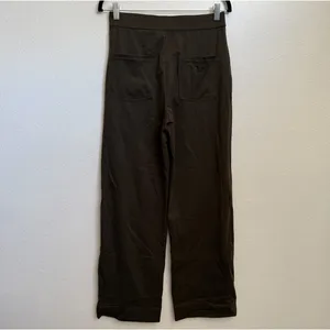 NWT Halara High Waist Button Straight‎ Leg Casual Pants Medium thumbnail 3