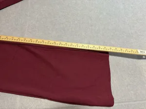 Halara Flare Pants Burgundy Stretch High Waisted Work Pants thumbnail 5
