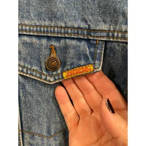Vintage Jordache 100% Cotton Medium Wash Denim Jean Jacket Blue Women's Size 16 thumbnail 4