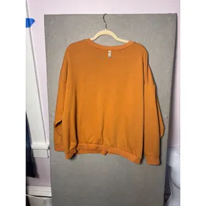 Free People Sweatshirt XS Mustard Yellow Oversized Drop Shoulder Boho Gorpcore thumbnail 2