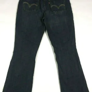 Levi’s 515 Bootcut Jeans Women’s Size 8M Dark Wash Stretch Denim Classic Fit thumbnail 3