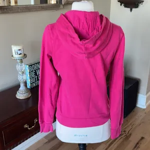 Aeropostale Pink Cotton Hoodie fits like XS thumbnail 10