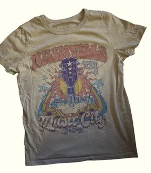 Zoe & Liv Nashville Music City Graphic Tee thumbnail 1