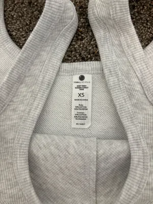 Yogalicious Heather Grey Tank Top thumbnail 2