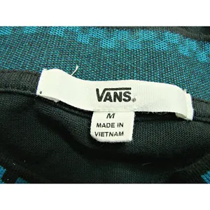 Vans Off the Wall Hi Roller V Dress Tri Check Womens Size M Black Cotton Skaters thumbnail 3