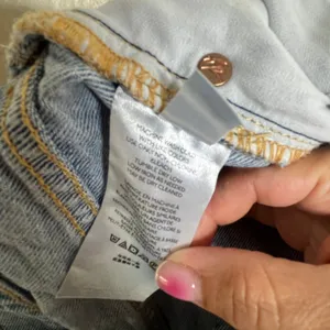 Free People We The Free Lasso Jeans Light Wash Distressed Straight‎ Leg Size 28 thumbnail 6