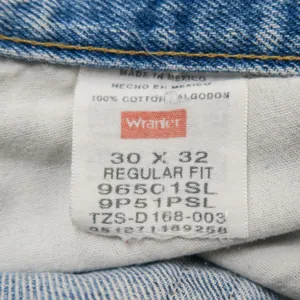 Vintage 90s Wrangler Light Blue Stonewashed Jeans thumbnail 11