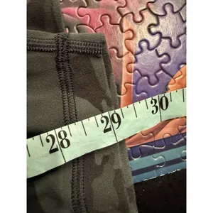 Lululemon Pants‎ Womens 12 Green Camo Ankle Leggings Yoga Athletic 21" Inseam thumbnail 7