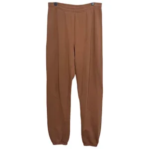 SKIMS Outdoor Fleece Joggers Sweatpants Tiger Eye Brown Size Medium 100% Cotton thumbnail 3