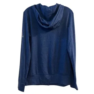 Adidas‎ Women's Blue Hoodie Pullover Sweatshirt Size S Casual Fall thumbnail 4