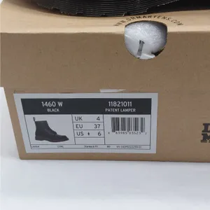 Dr. Martens Womens Combat Boots Size 6 Black Patent Moto Goth Punk Biker Street thumbnail 8