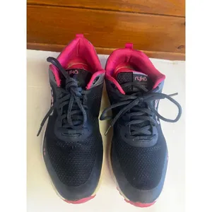 Ryka Shoes Womens Sz 8 Sky Walk Rush Sporty Low Sneakers Blue Pink Mesh Lace Up thumbnail 6