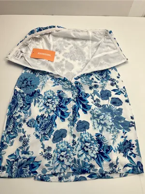Thats So Fetch Charms Blue White Floral Strapless Mini Dress Womens Size 4 NEW thumbnail 11