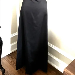 After Six Black Strapless Floor Formal Dress S/M thumbnail 3