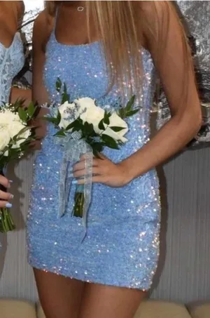 Lucy in the Sky Mini Dress Sequin thumbnail 7