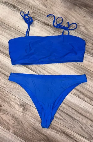 Shein Blue Swim Set thumbnail 1