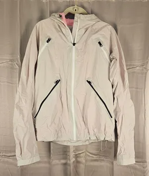 Lululemon Womens Dune Bleached Coral Run Rise & Shine Full Zip Hoodie Jacket‎ 8 thumbnail 1