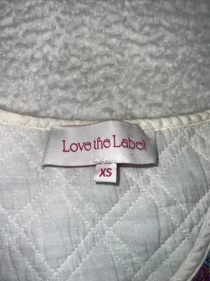 Love the Label Jaelyn‎ Quilted Jacket Boho Revival Artisan XS thumbnail 5